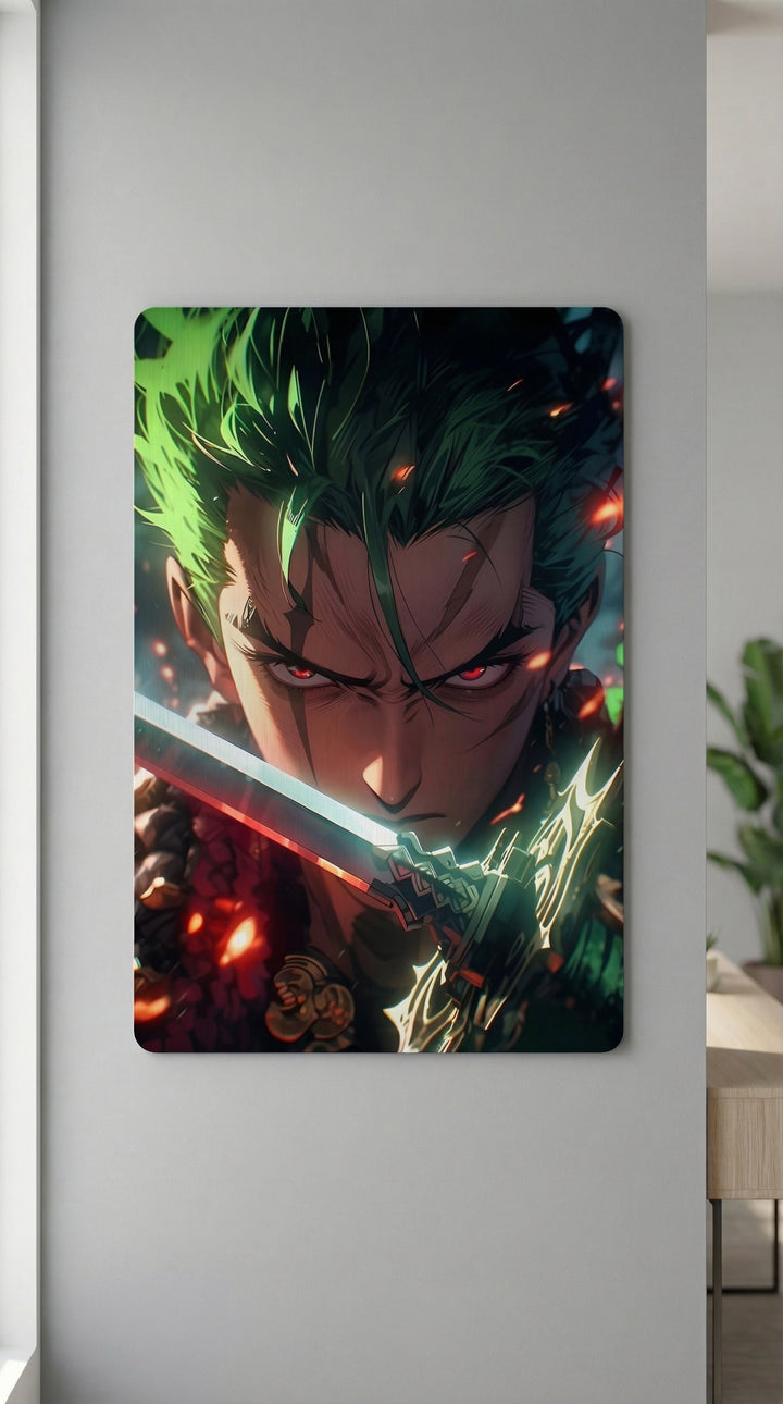 Cuadro metálico One Piece – Zoro 3 | XEN