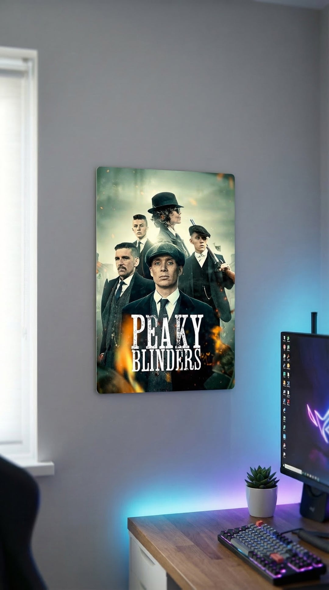 Cuadro metálico Peaky Blinders | XEN