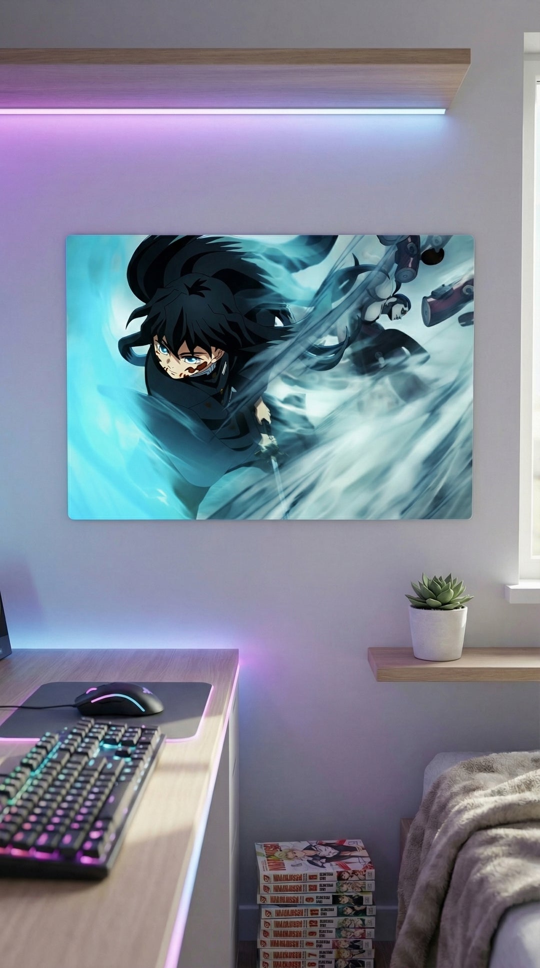 Cuadro metálico Demon Slayer – Muichiro | XEN