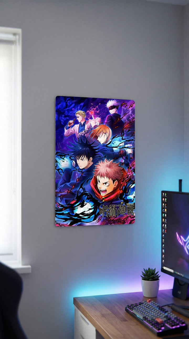 Cuadro metálico Jujutsu Kaisen – Póster | XEN