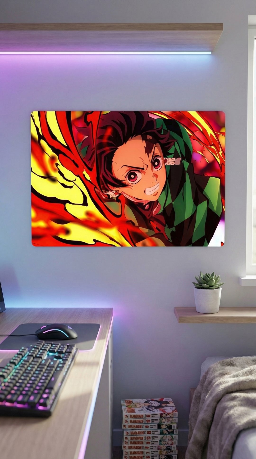 Cuadro metálico Demon Slayer – Tanjiro | XEN