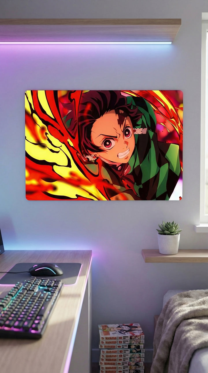 Cuadro metálico Demon Slayer – Tanjiro | XEN