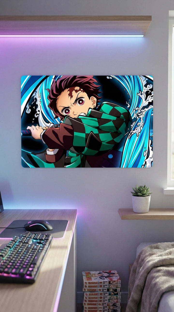 Cuadro metálico Demon Slayer – Tanjiro | XEN