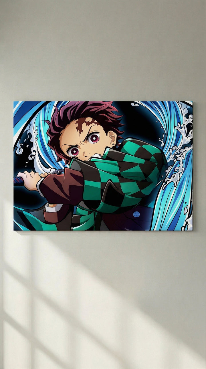 Cuadro metálico Demon Slayer – Tanjiro | XEN