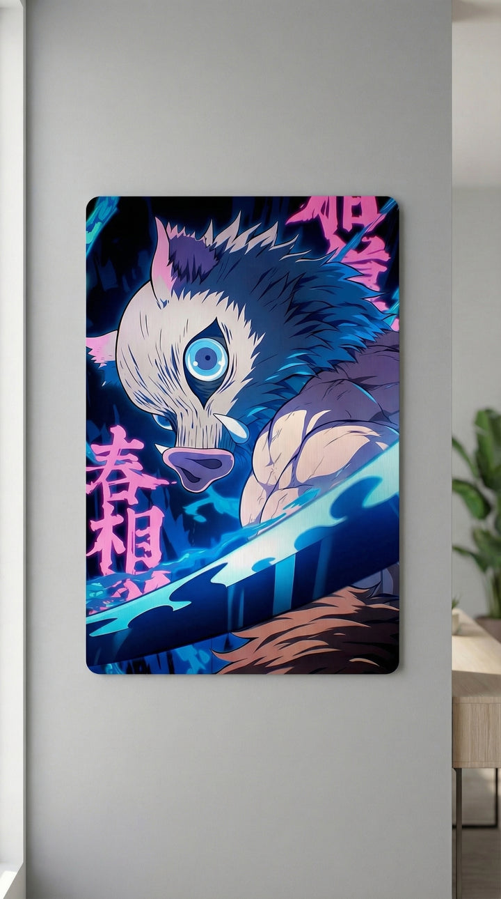 Cuadro metálico Demon Slayer – Inosuke | XEN