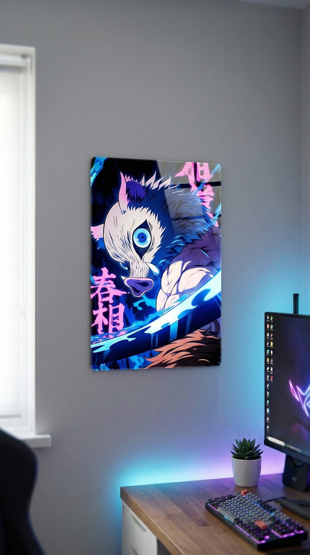 Cuadro metálico Demon Slayer – Inosuke | XEN