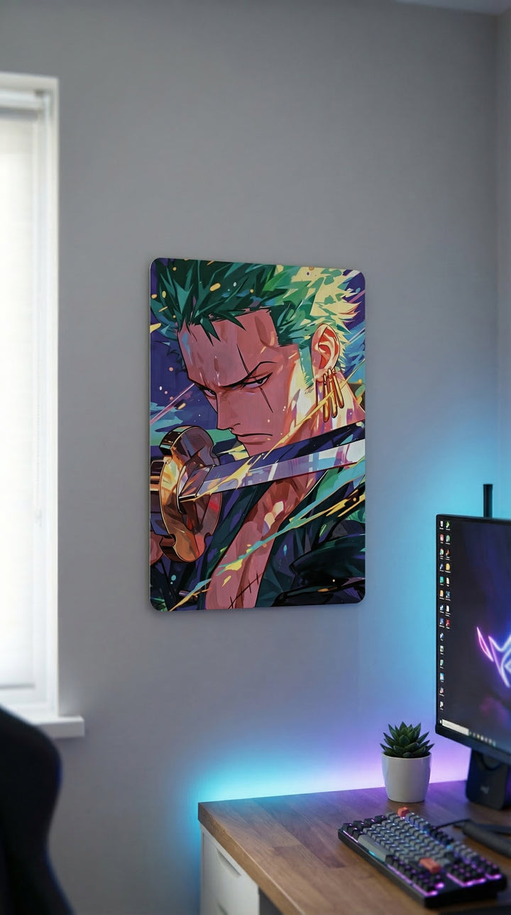 Cuadro metálico One Piece – Zoro 5 | XEN