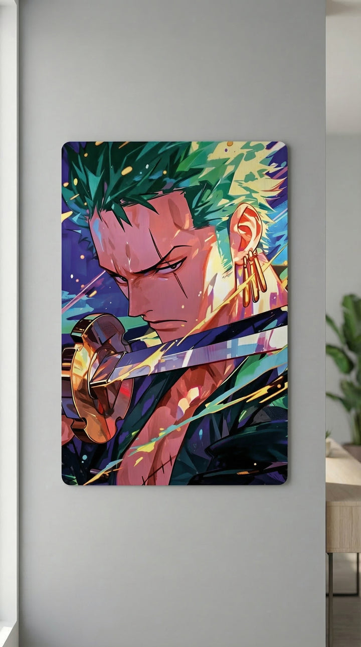 Cuadro metálico One Piece – Zoro 5 | XEN