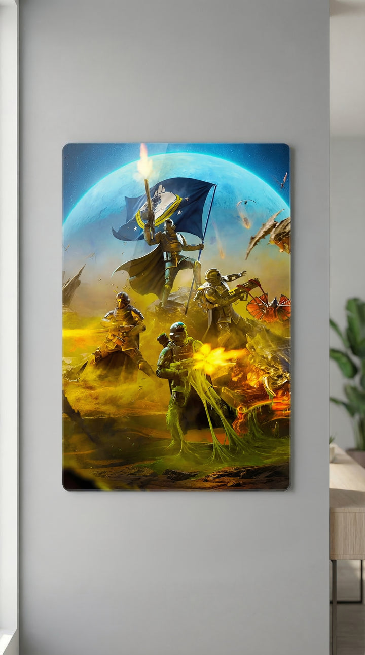Cuadro metálico Helldivers – Helldivers | XEN