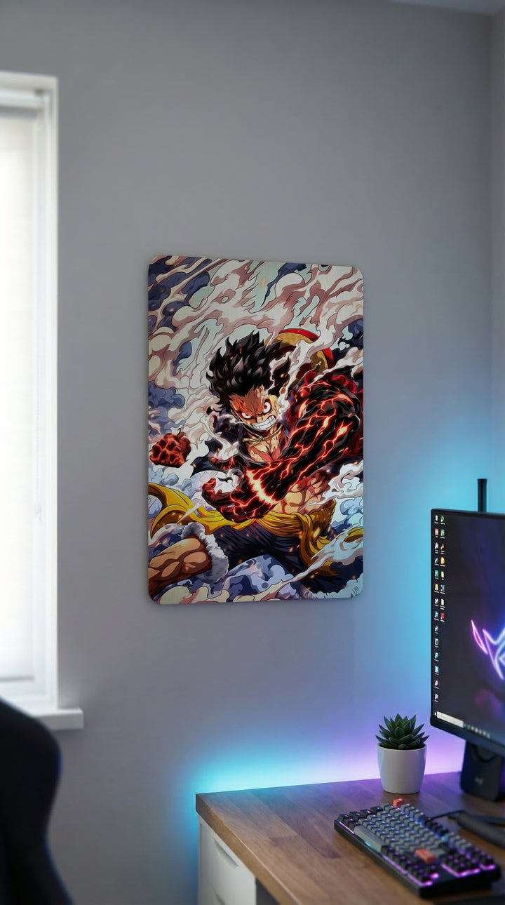 Cuadro metálico One Piece – Luffy gear | XEN
