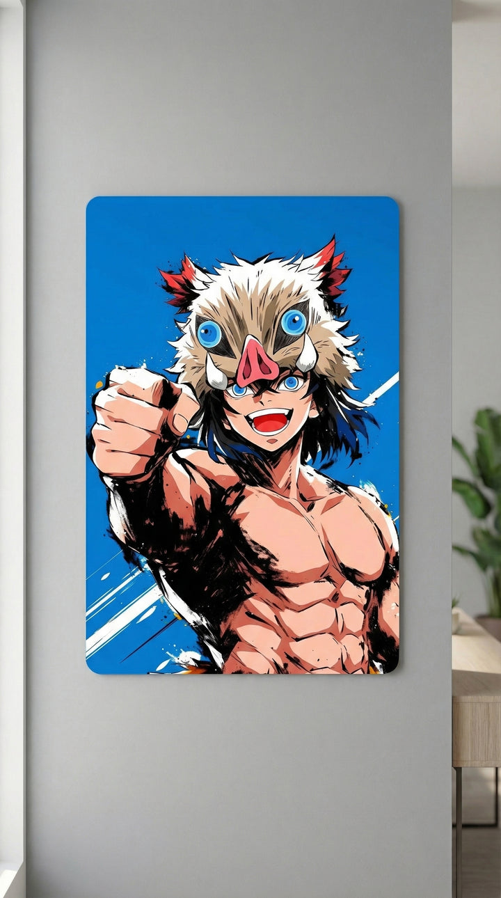 Cuadro metálico Demon Slayer – Inosuke | XEN