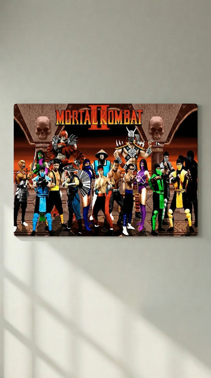 Cuadro metálico Mortal Kombat – MK2 | XEN
