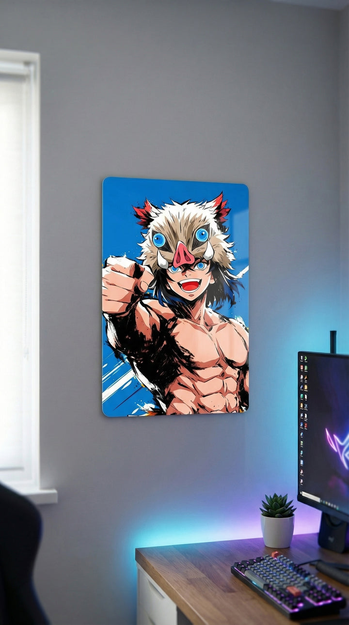 Cuadro metálico Demon Slayer – Inosuke | XEN