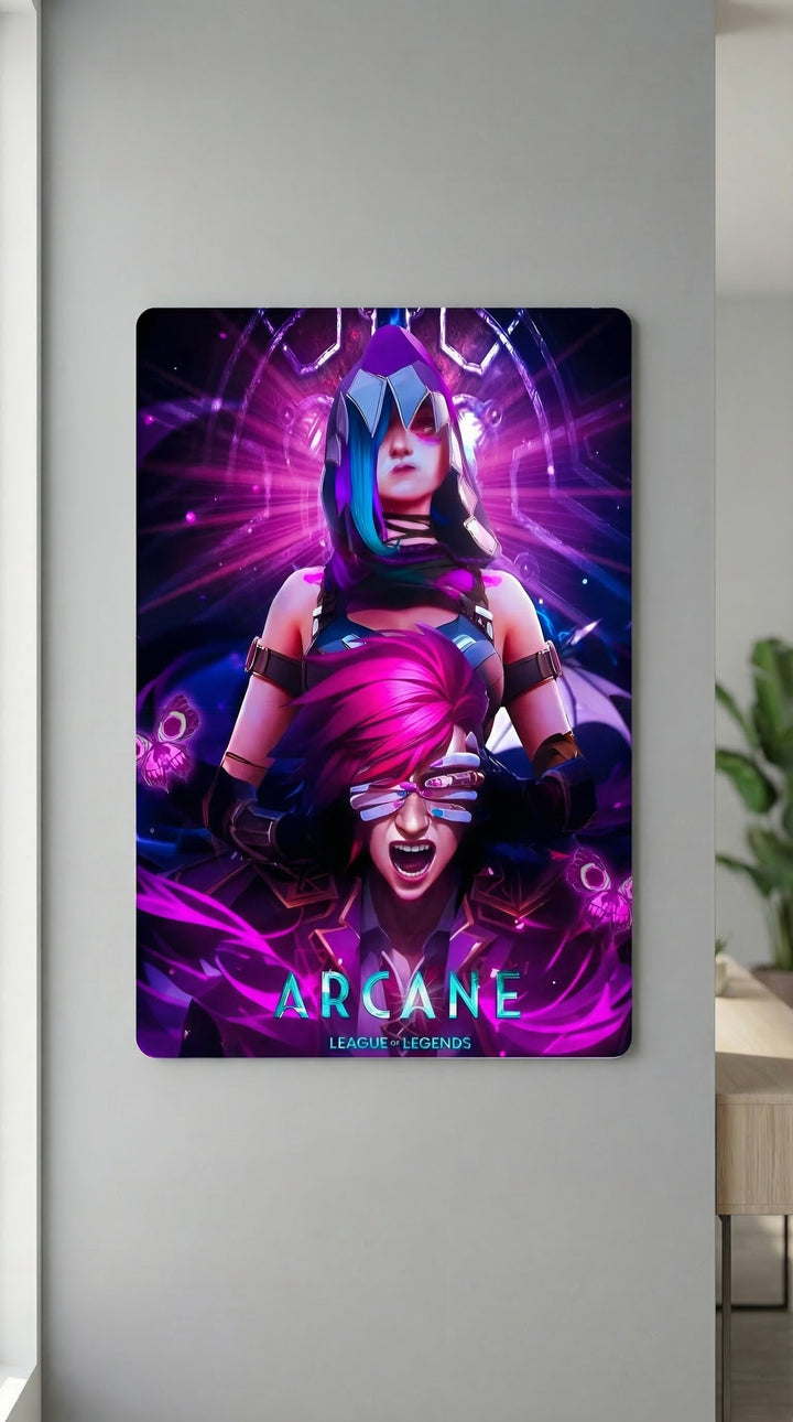 Cuadro metálico Arcane – Jinx Vi | XEN