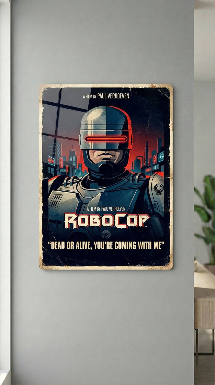 Cuadro metálico Robocop | XEN
