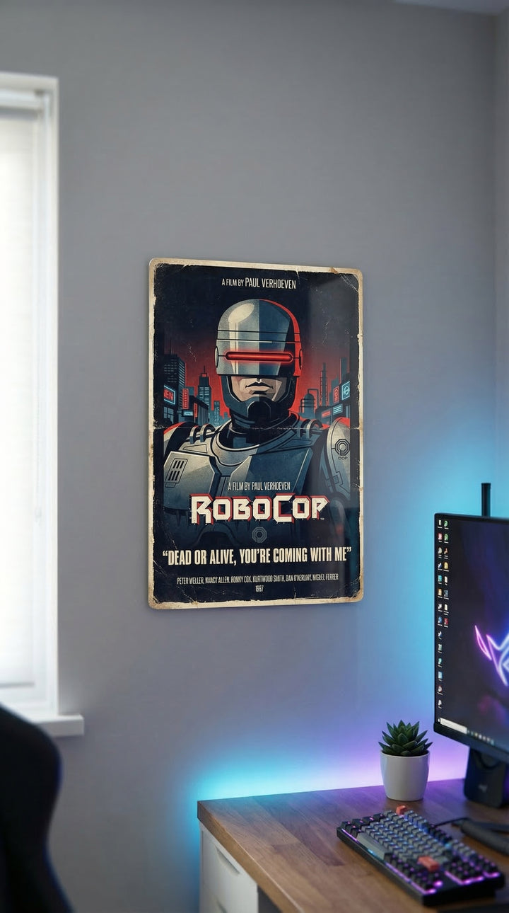 Cuadro metálico Robocop | XEN