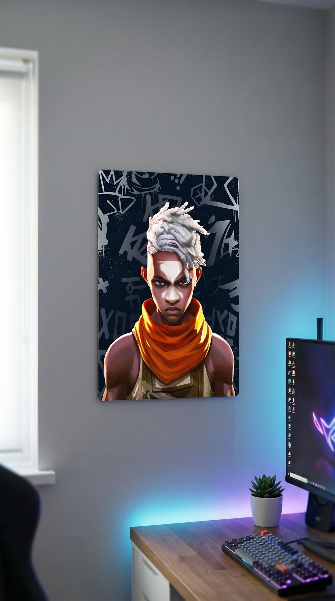 Cuadro metálico Arcane – Ekko | XEN