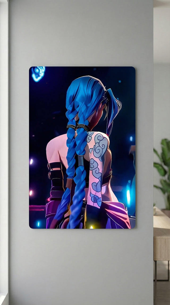 Cuadro metálico Arcane – Jinx | XEN