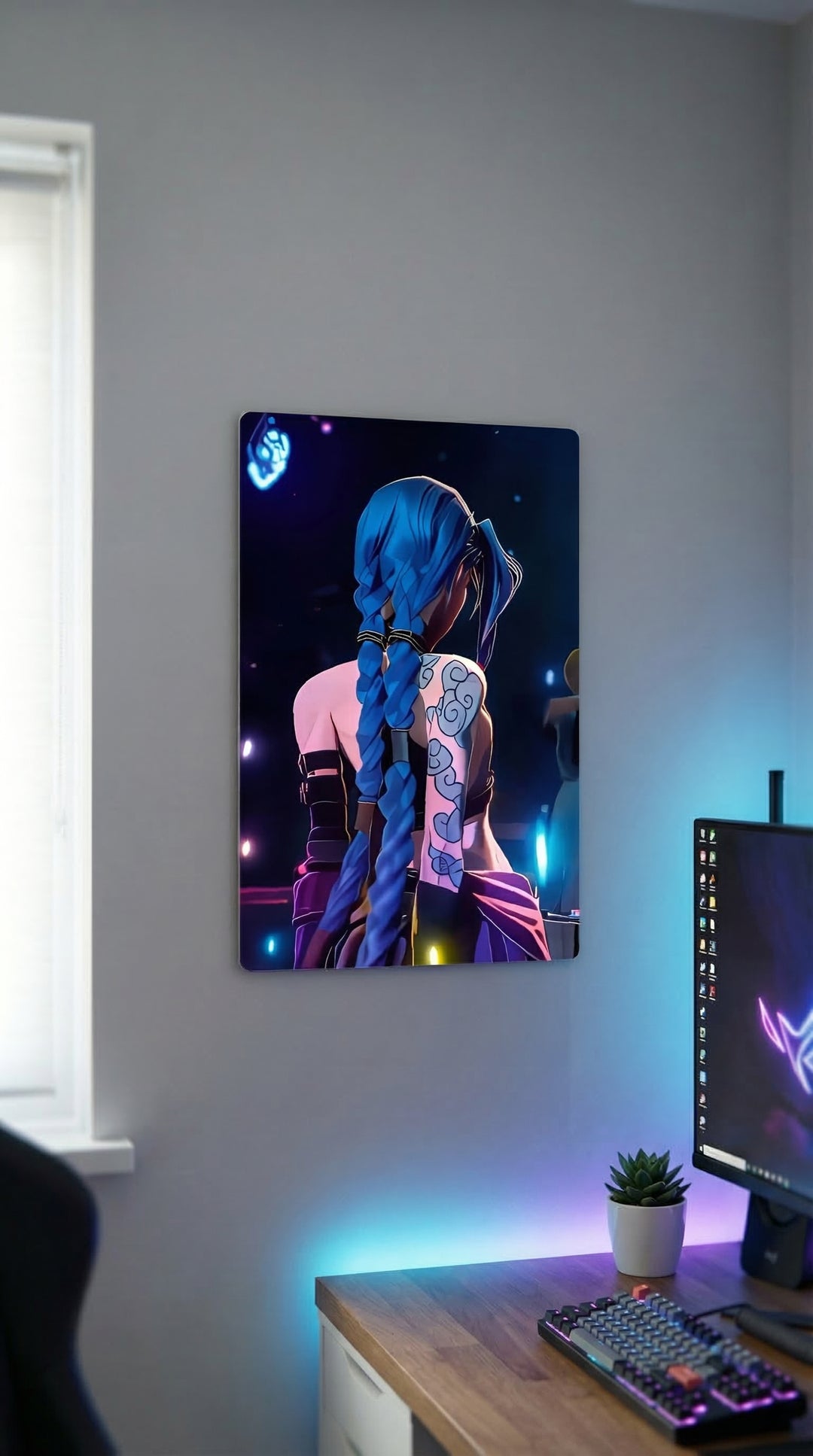 Cuadro metálico Arcane – Jinx | XEN
