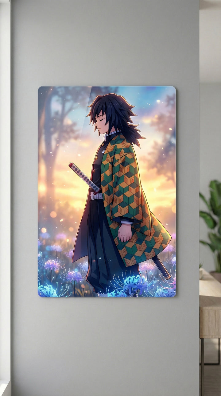 Cuadro metálico Demon Slayer – Giyu | XEN