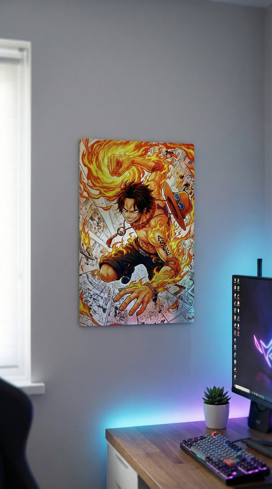Cuadro metálico One Piece – Asce | XEN