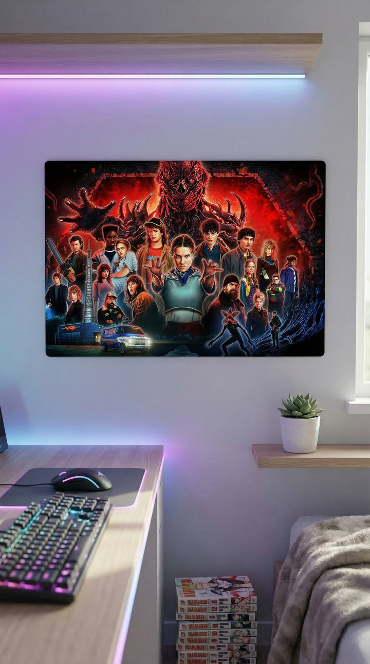 Cuadro metálico Stranger Things | XEN