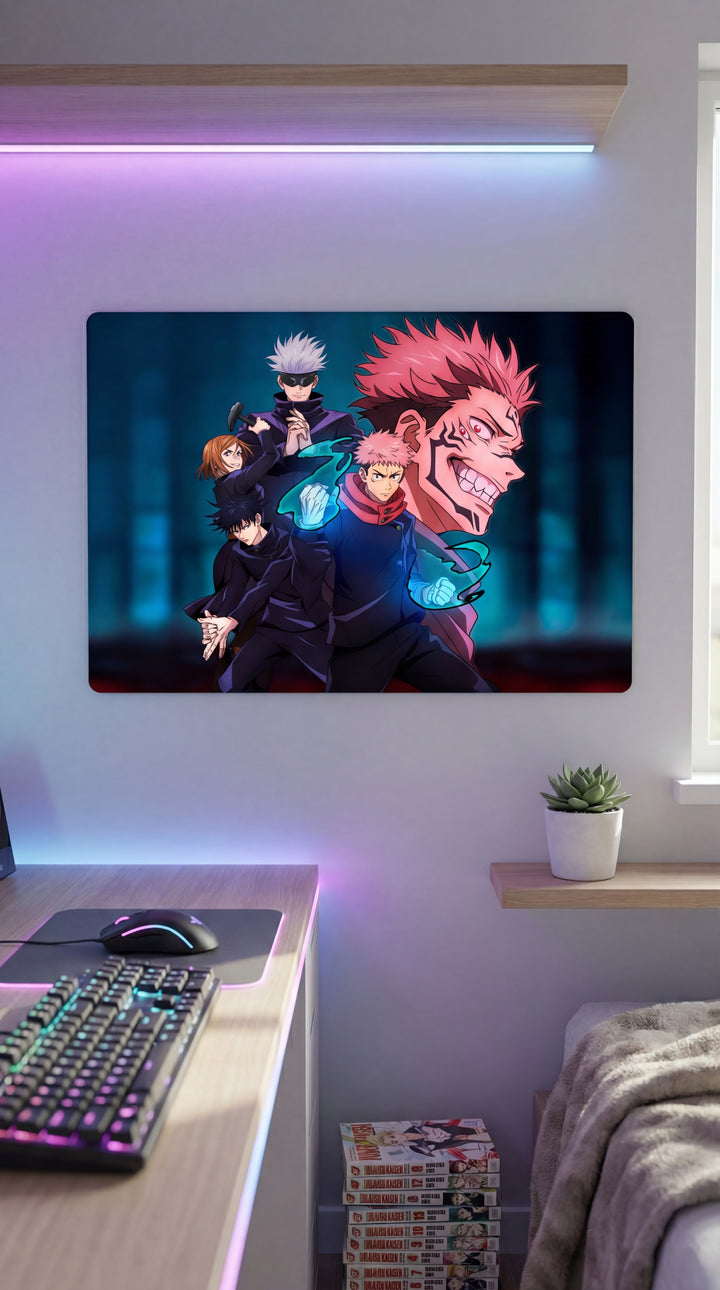 Cuadro metálico Jujutsu Kaisen | XEN