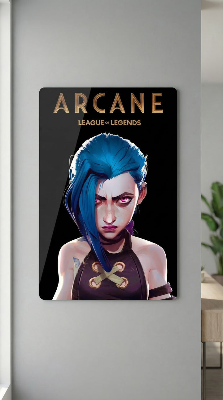 Cuadro metálico Arcane – Jinx | XEN