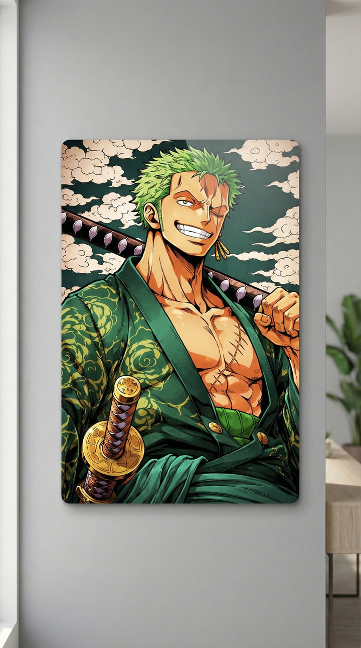 Cuadro metálico One Piece – Zoro | XEN