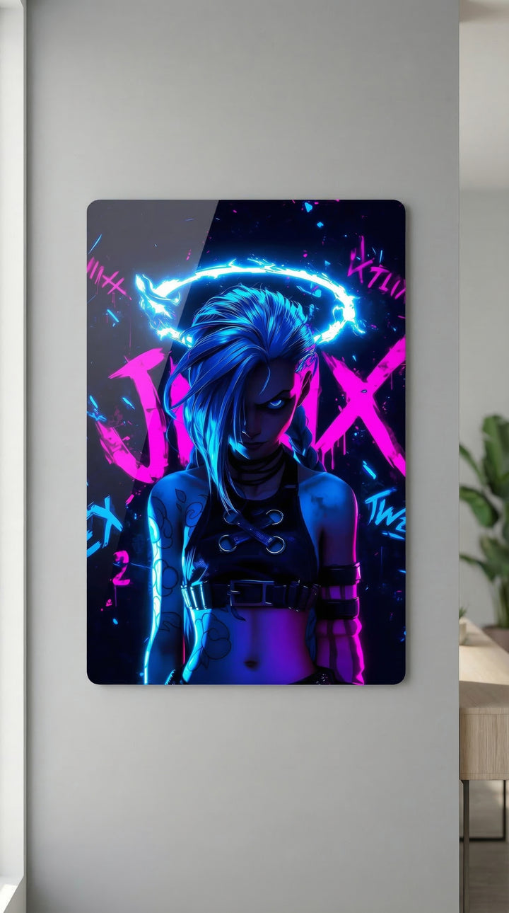 Cuadro metálico Arcane – Jinx | XEN