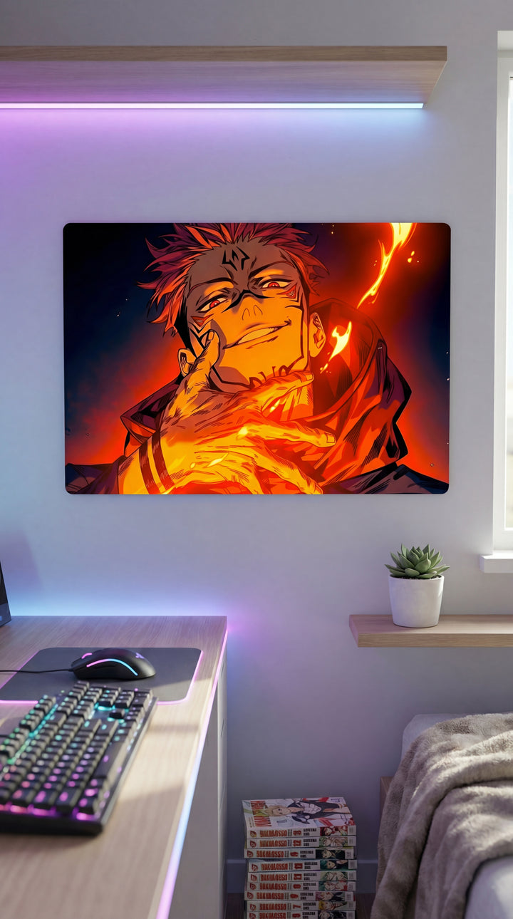 Cuadro metálico Jujutsu Kaisen - Sukuna | XEN