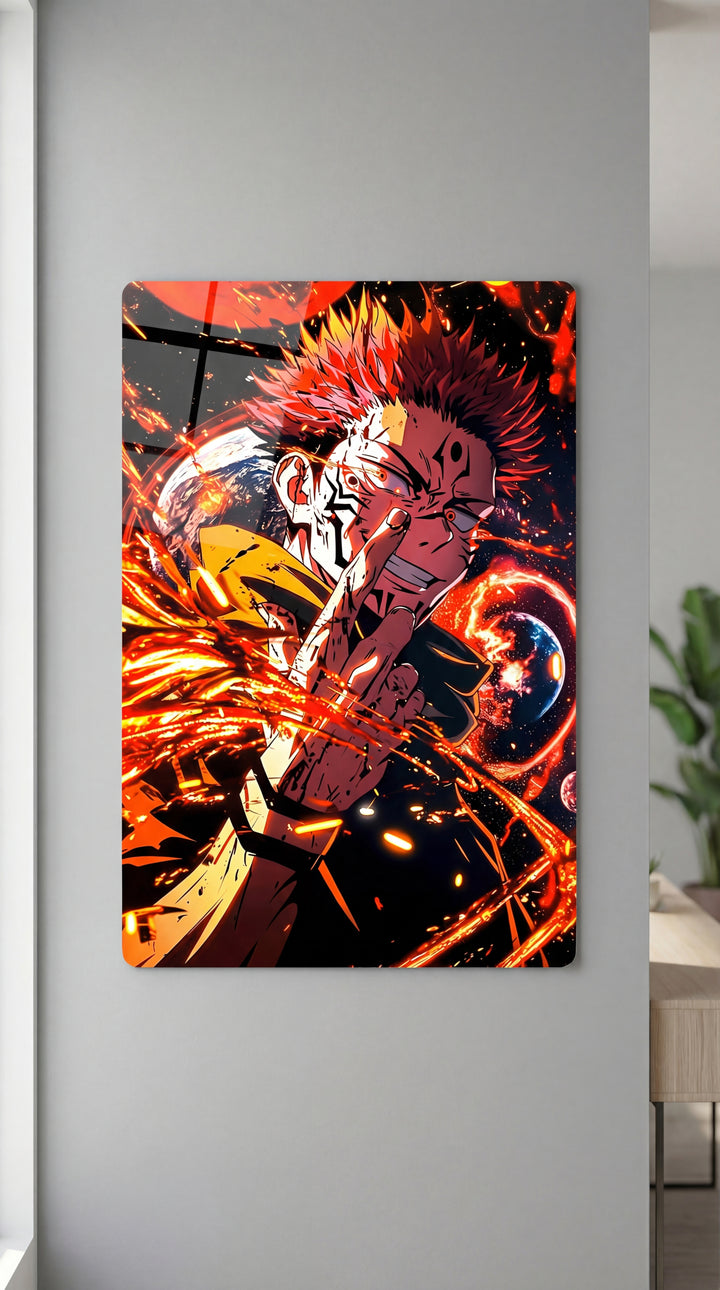 Cuadro metálico Jujutsu Kaisen - Sukuna | XEN