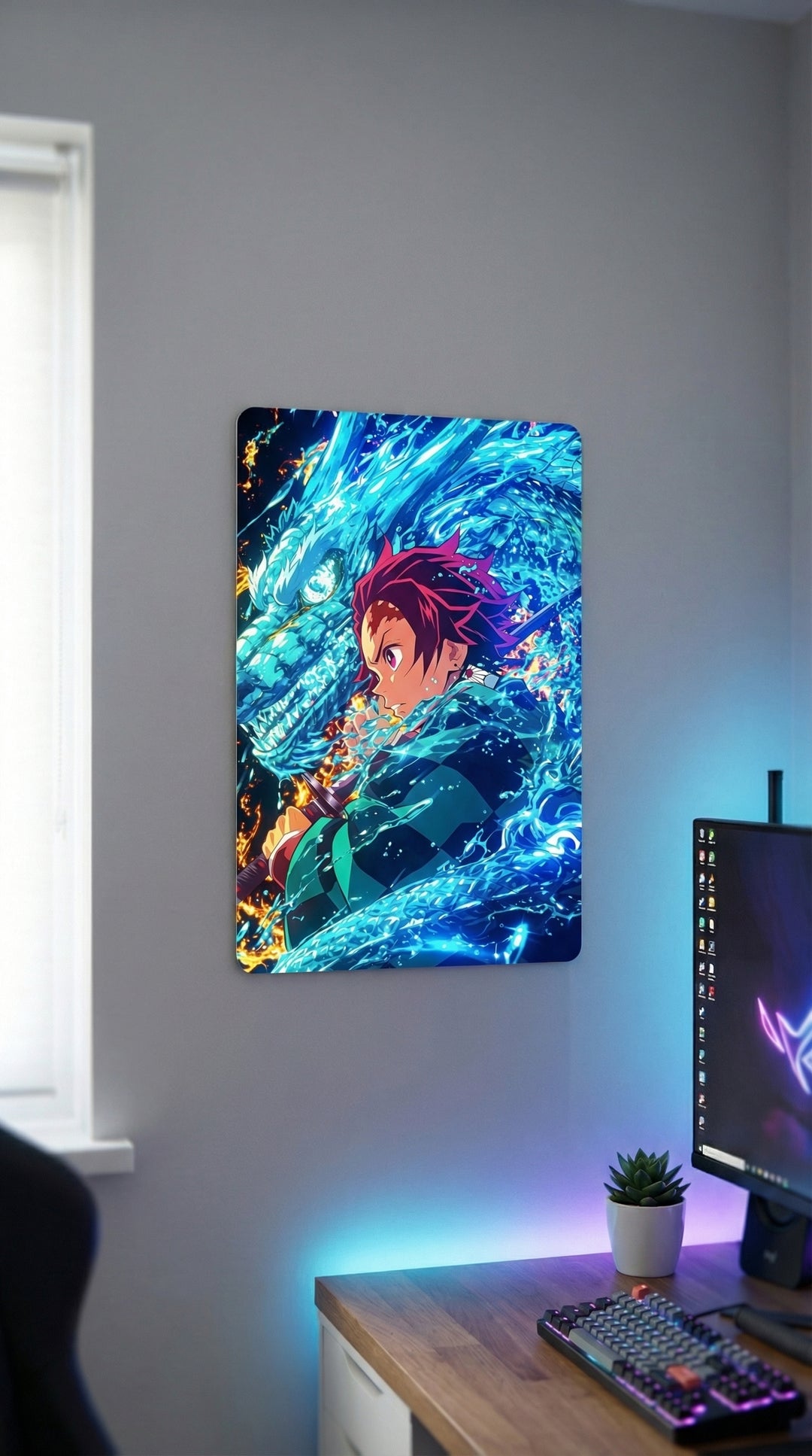 Cuadro metálico Demon Slayer – Tanjiro | XEN