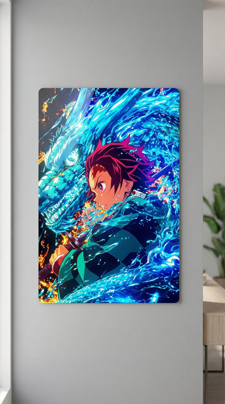Cuadro metálico Demon Slayer – Tanjiro | XEN