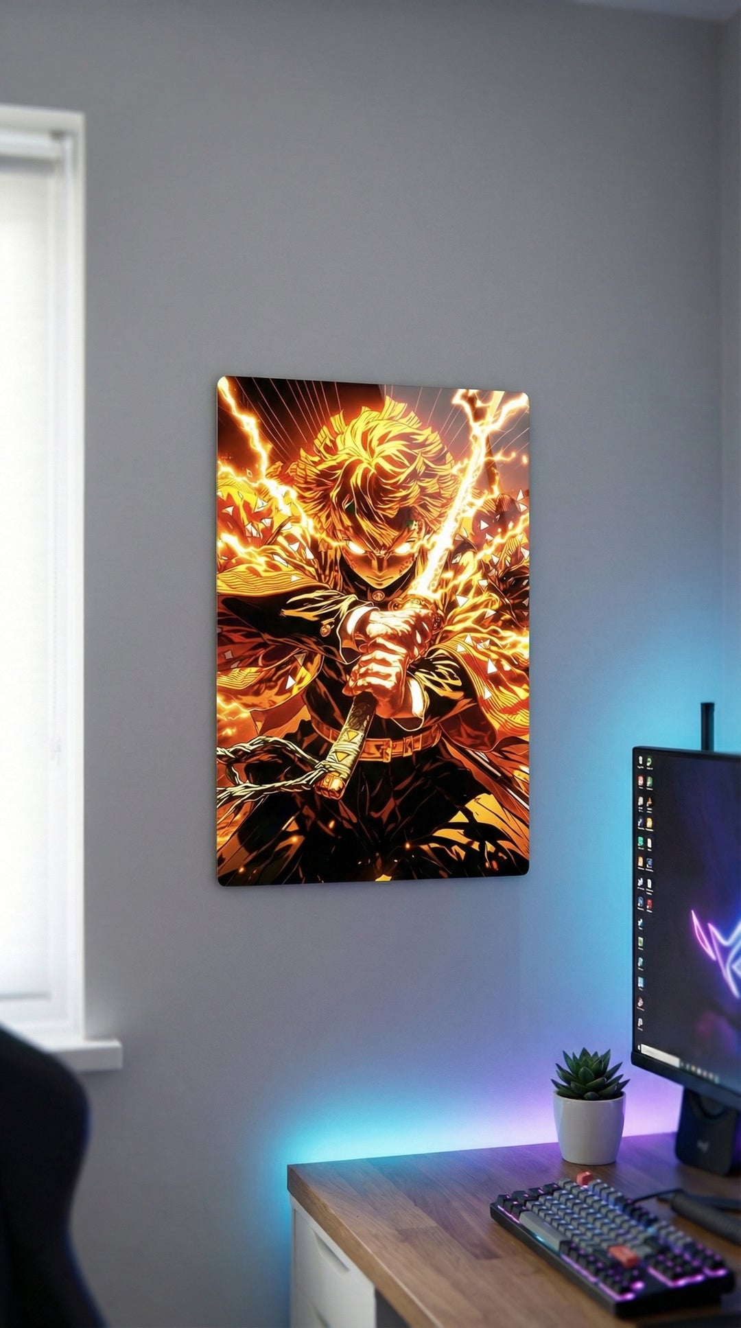 Cuadro metálico Demon Slayer – Zenitsu | XEN