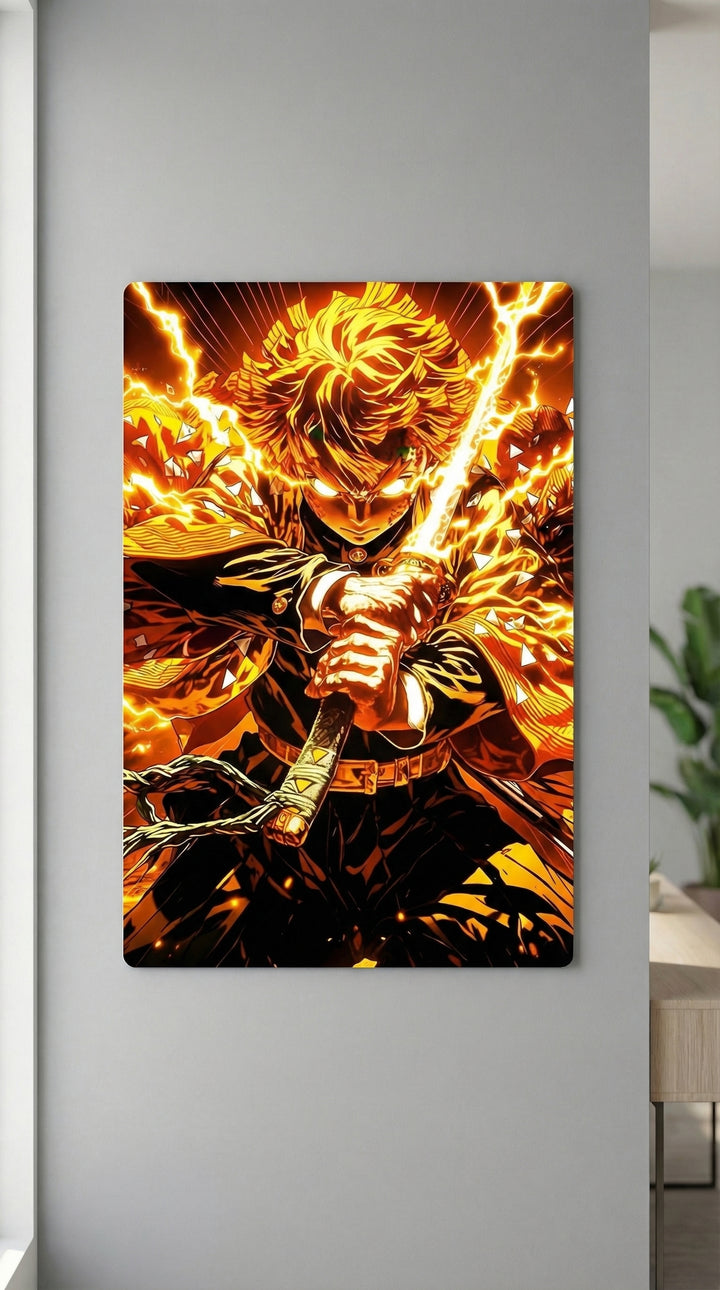 Cuadro metálico Demon Slayer – Zenitsu | XEN