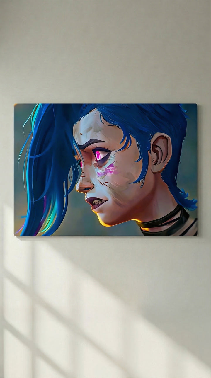 Cuadro metálico Arcane – Jinx |  XEN