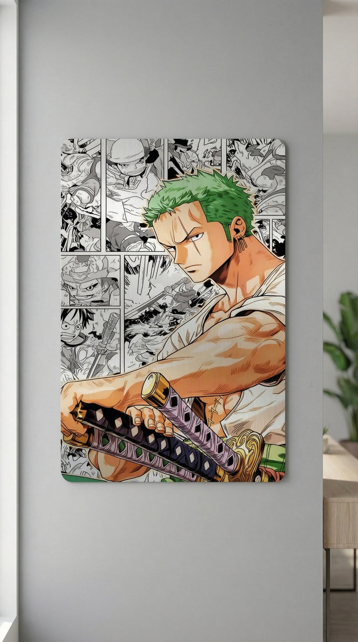 Cuadro metálico One Piece – Zoro | XEN