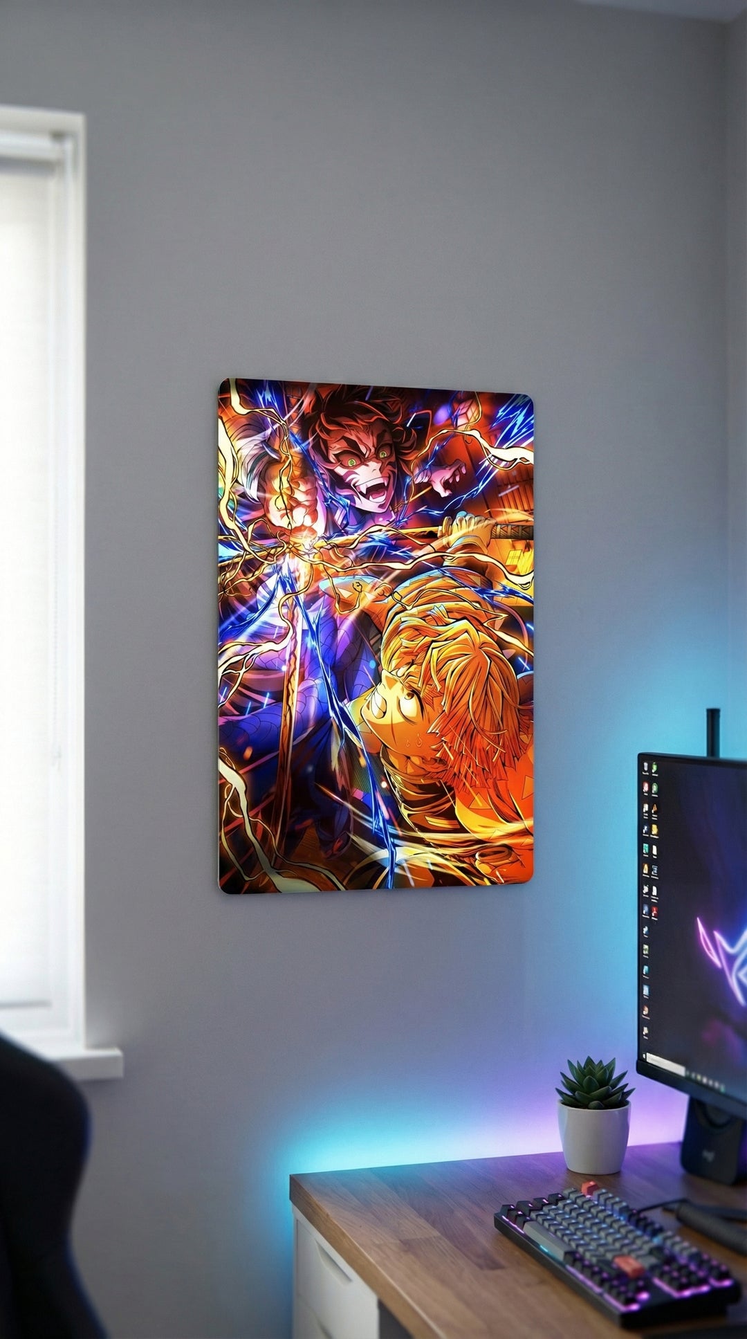 Cuadro metálico Demon Slayer – Zenitsu | XEN