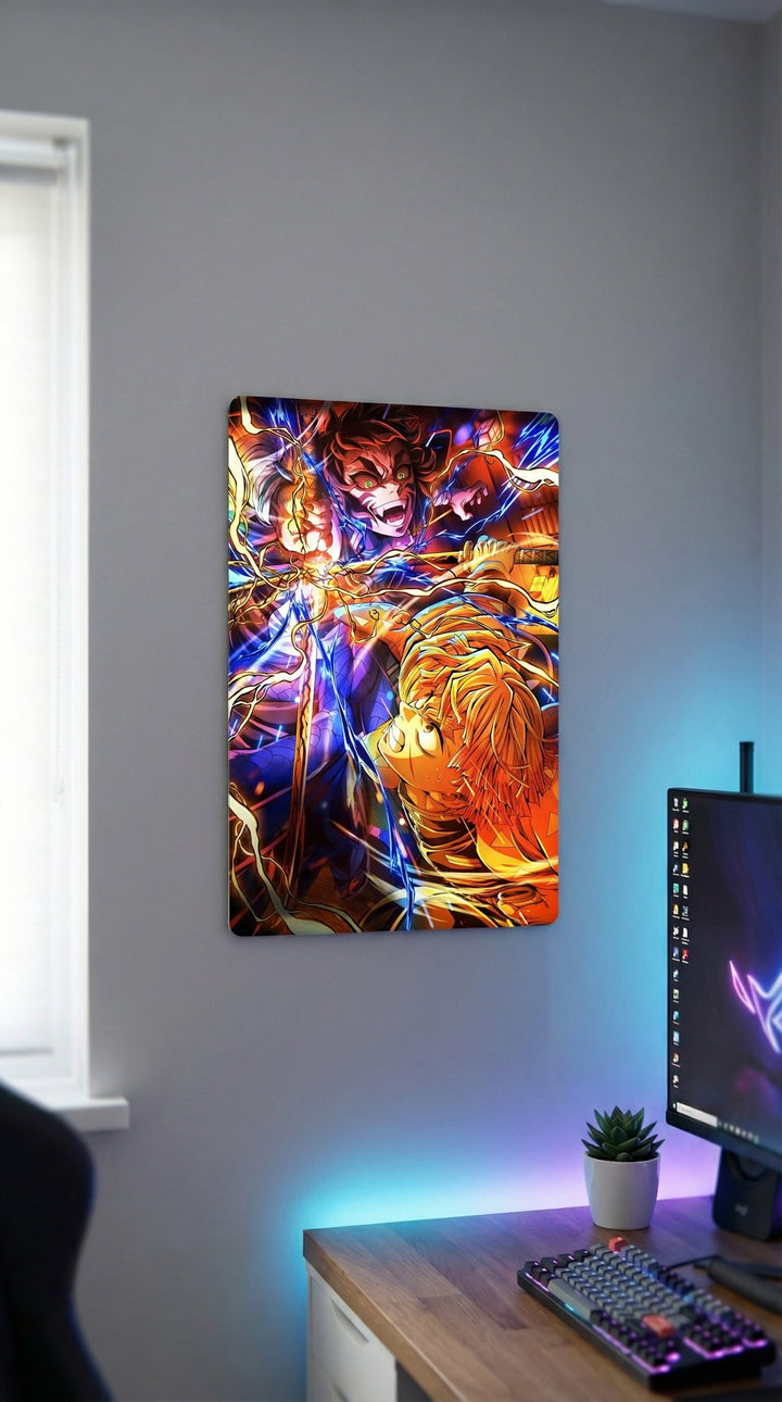 Cuadro metálico Demon Slayer – Zenitsu | XEN