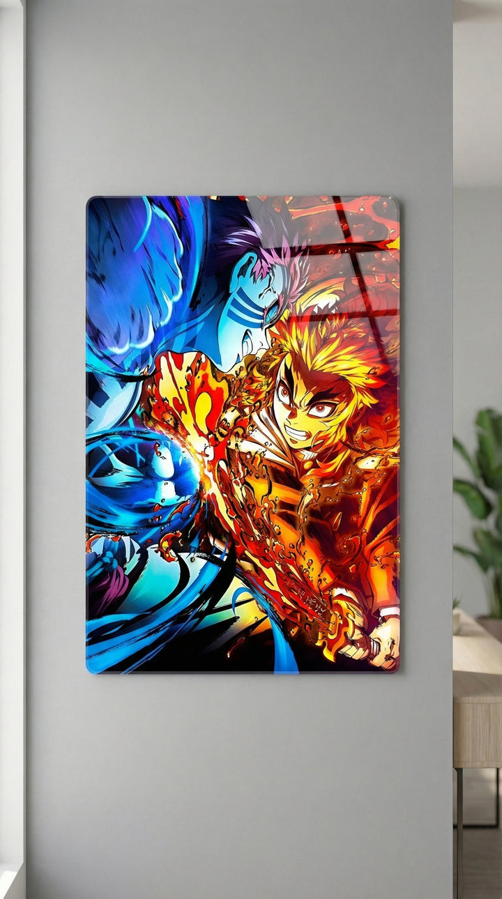 Cuadro metálico Demon Slayer – Rengoku | XEN