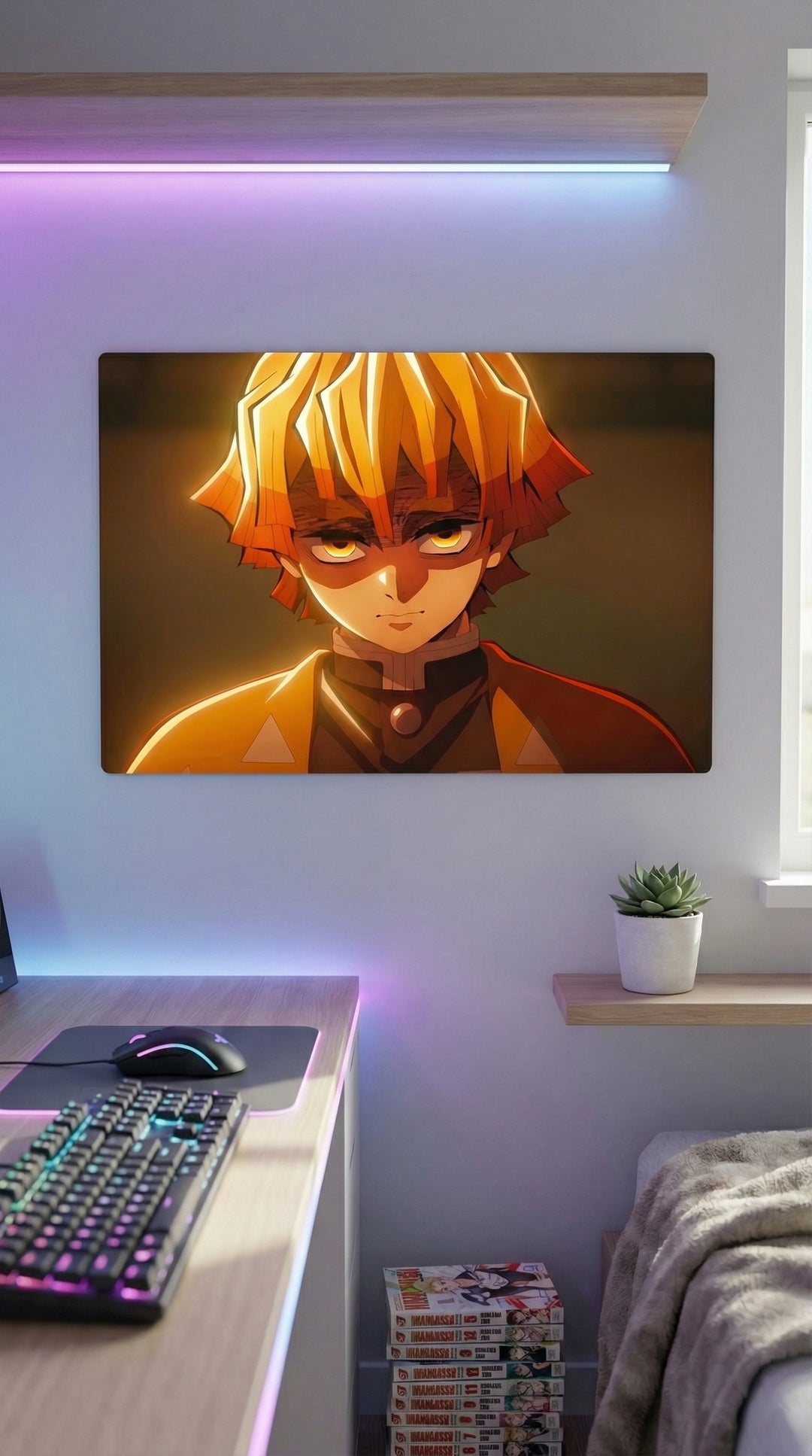 Cuadro metálico Demon Slayer – Zenitsu | XEN