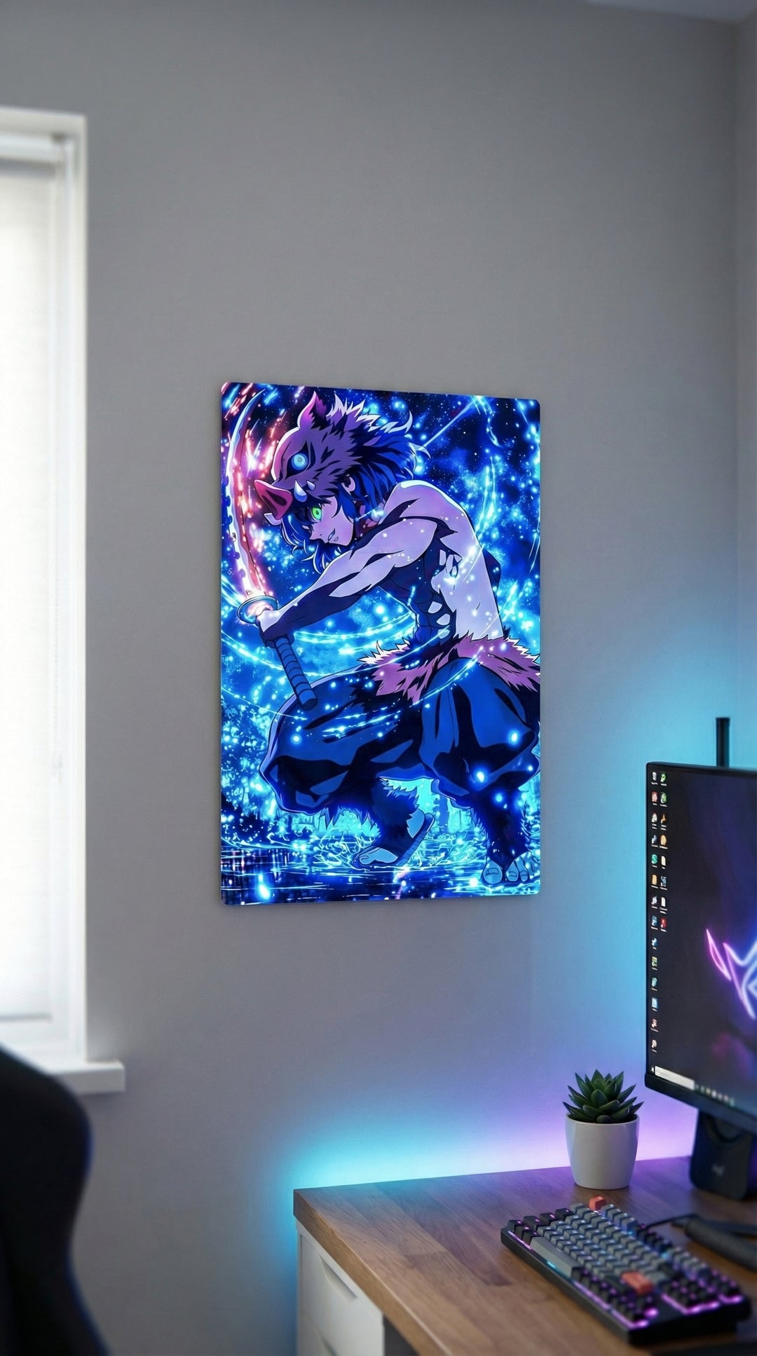 Cuadro metálico Demon Slayer – Inosuke | XEN