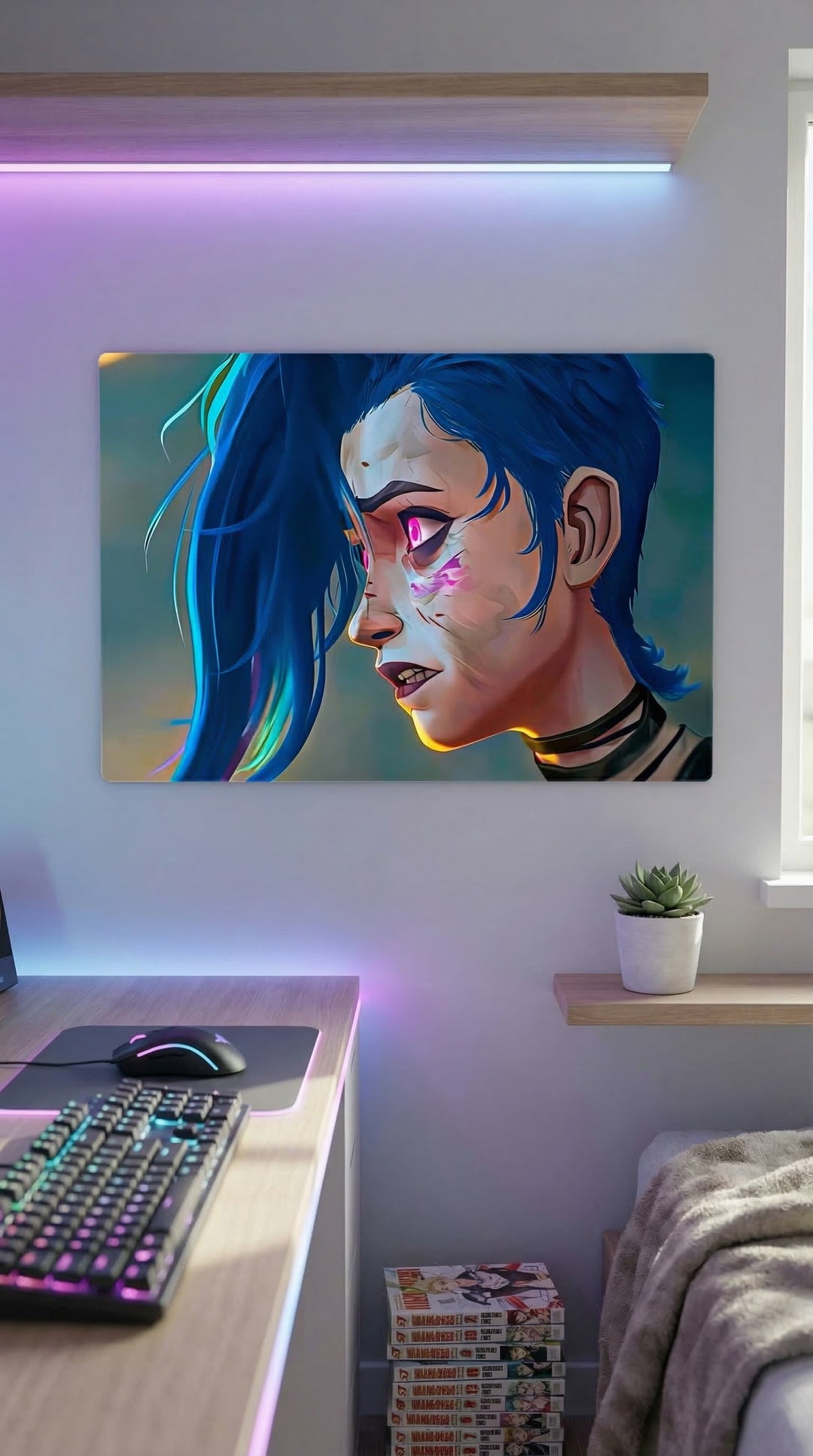 Cuadro metálico Arcane – Jinx |  XEN