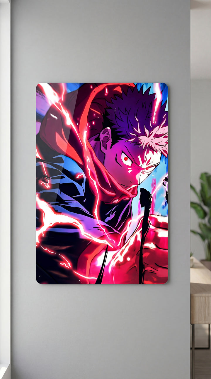 Cuadro metálico Jujutsu Kaisen – Itadori | XEN