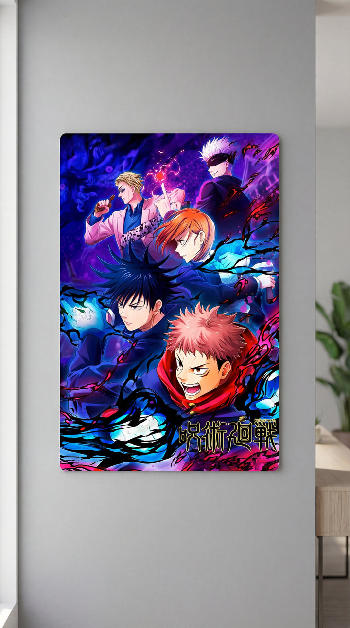 Cuadro metálico Jujutsu Kaisen – Póster | XEN