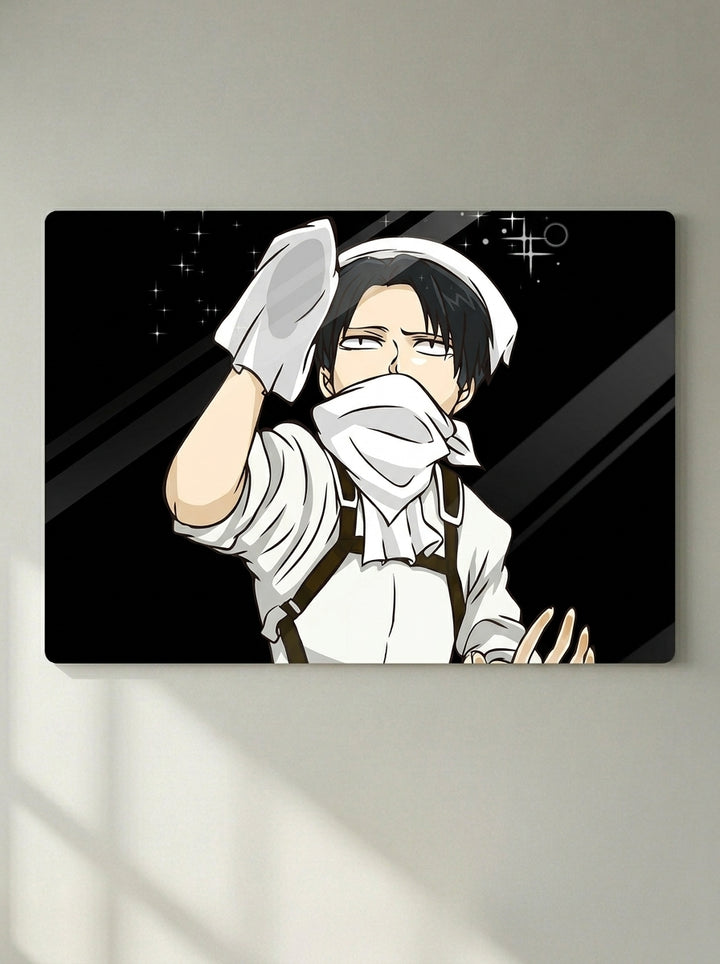 Cuadro metálico Levi Ackerman - Attack on Titan | XEN
