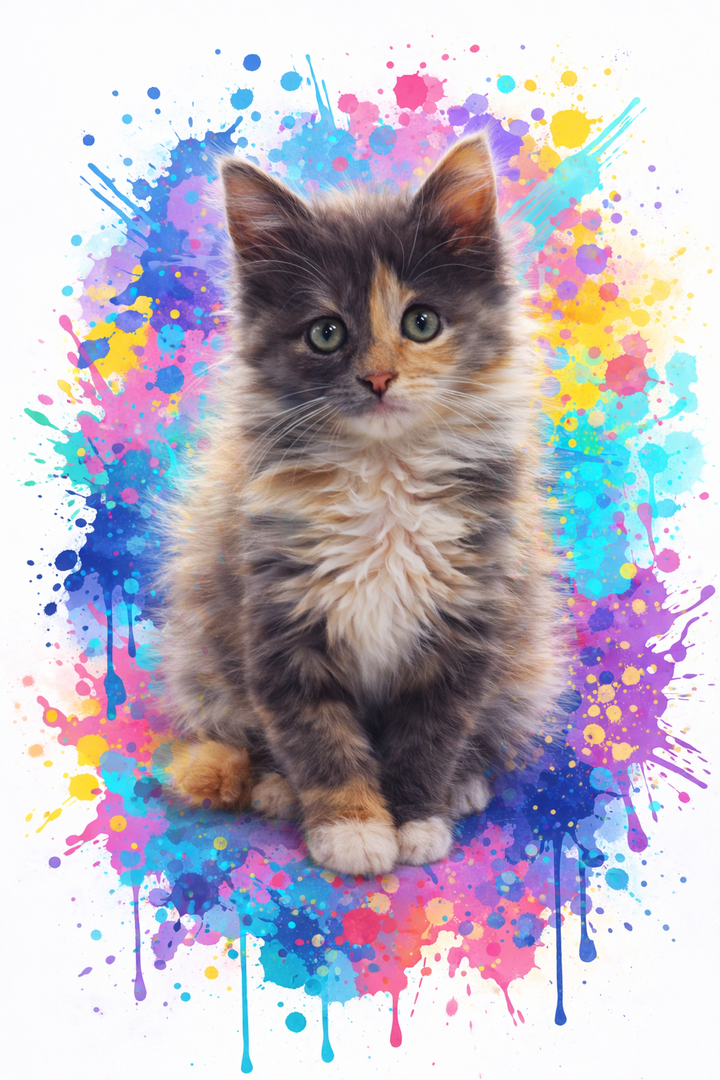 Cuadro metálico personalizado de tu mascota