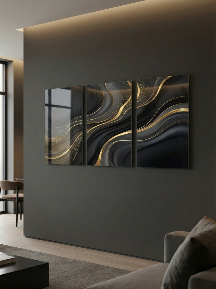 Triptico Black &amp; Gold Flow - Chile | XEN