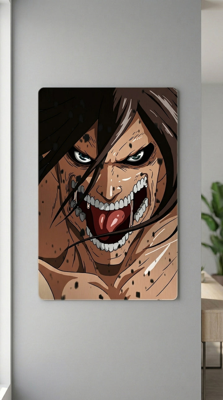 Cuadro metálico Eren Yeager Titan - Attack on Titan | XEN